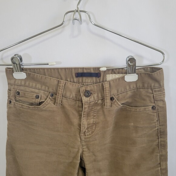 Gap limited edition 1969 brown corduroy jeans size juniors 1R - Picture 2 of 8